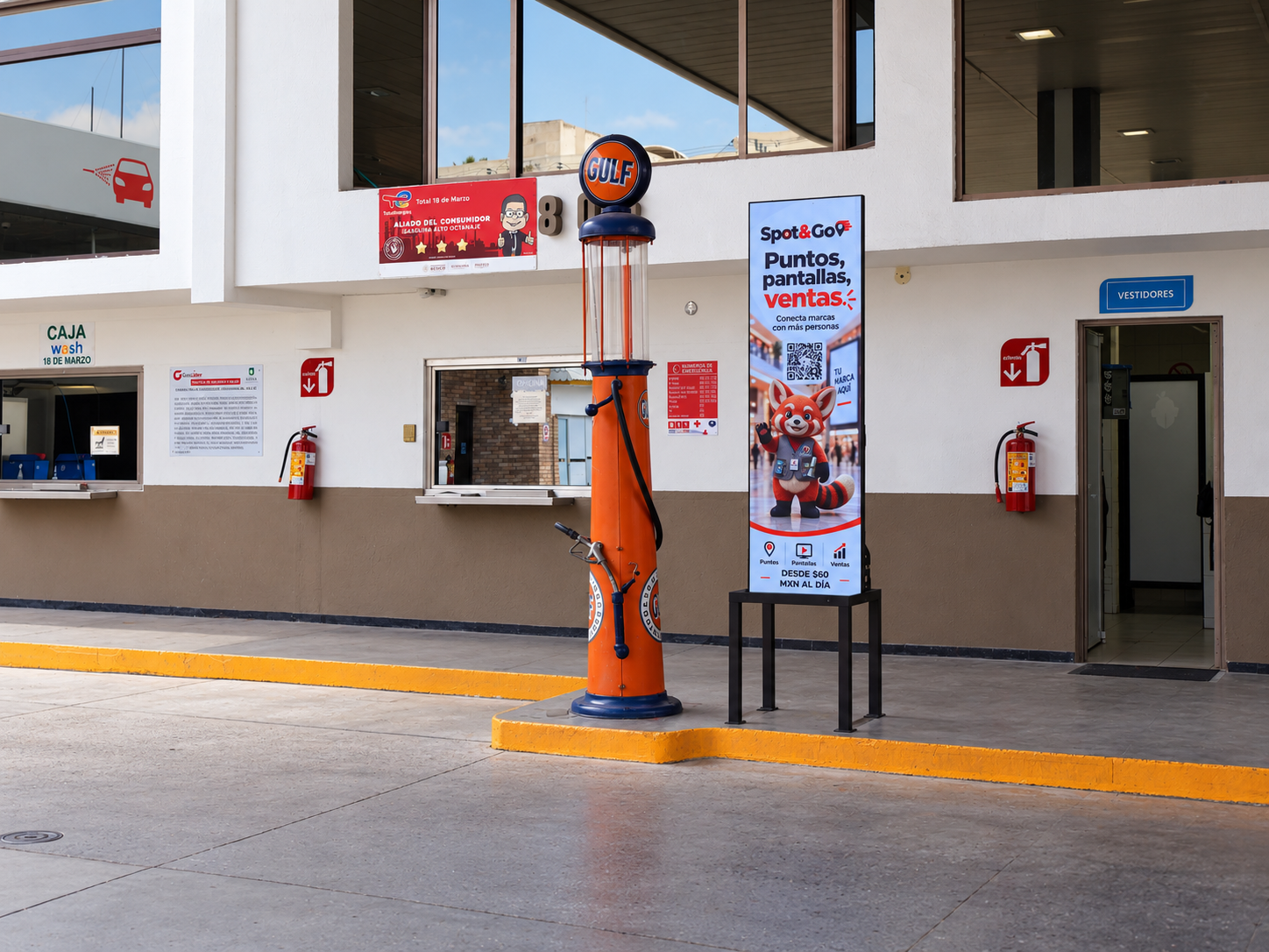 Pantalla en Gasolider- 18 Marzo