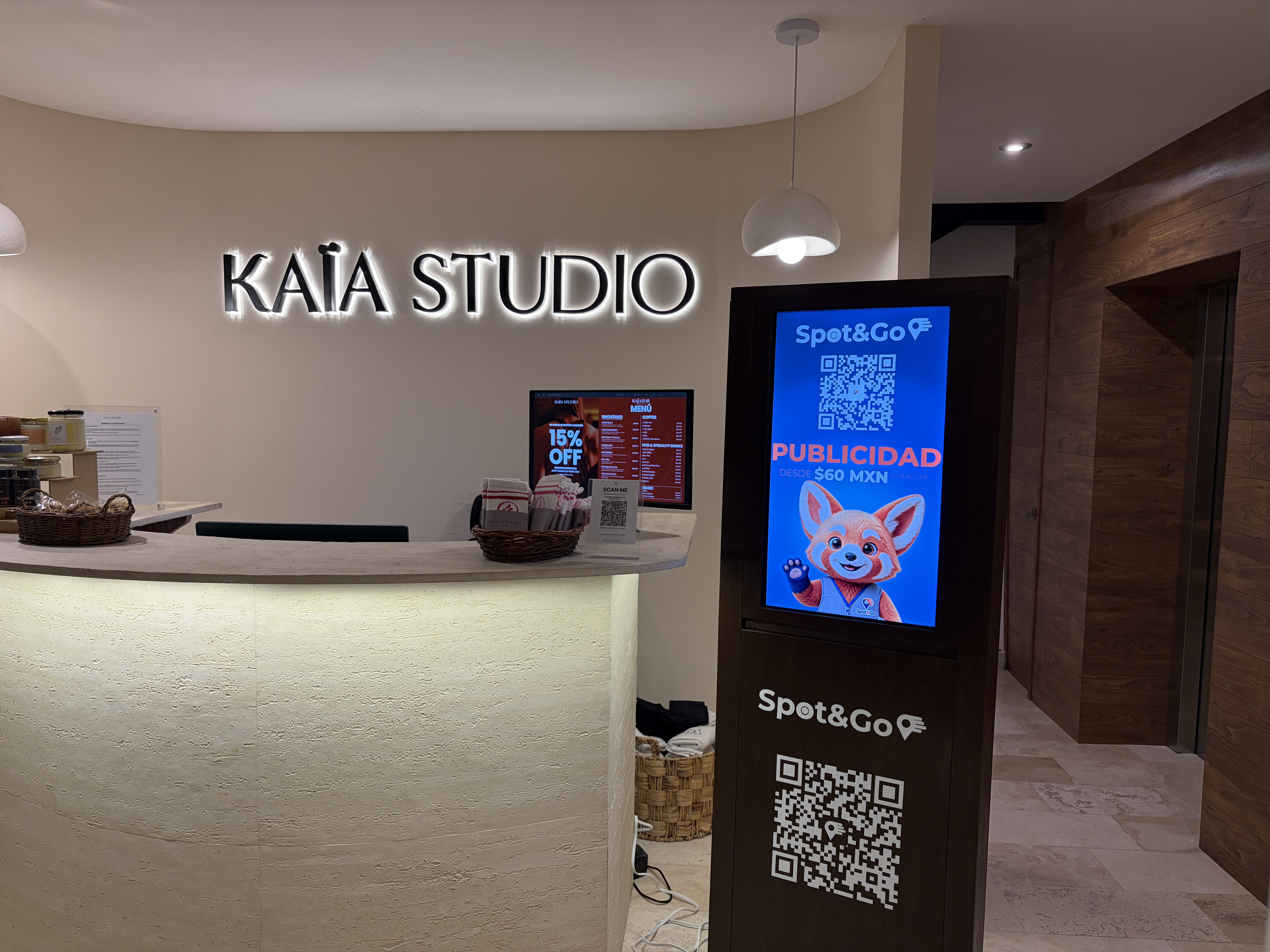 Pantalla en KAÏA STUDIO